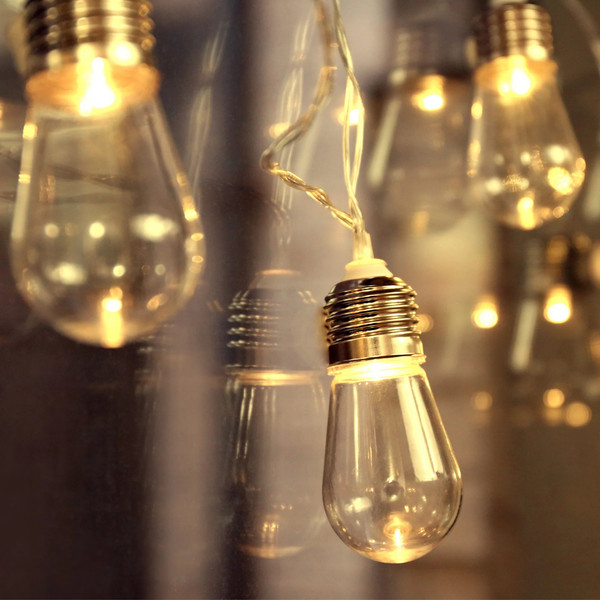 Kikkerland EDISON BULB STRING LIGHTS - Outdoor Lampe Ansicht 3