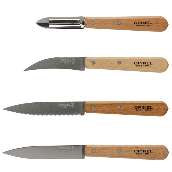Opinel LES ESSENTIELS KÜCHENMESSER-SET, 4-TEILIG - Küchenmesser Ansicht 1