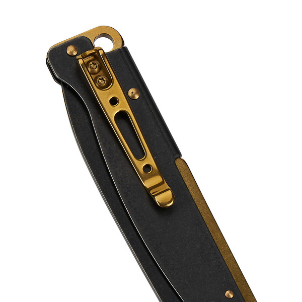 Böker Plus ATLAS BLACK STONEWASH BRASS - Klappmesser Ansicht 5
