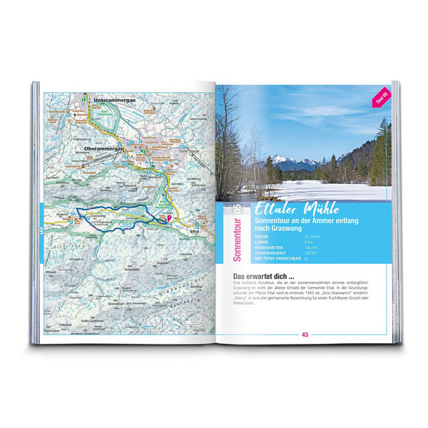 KOMPASS ENDLICH ENDLICH WINTER, BAYERISCHE VORALPEN - Wanderführer Ansicht 4