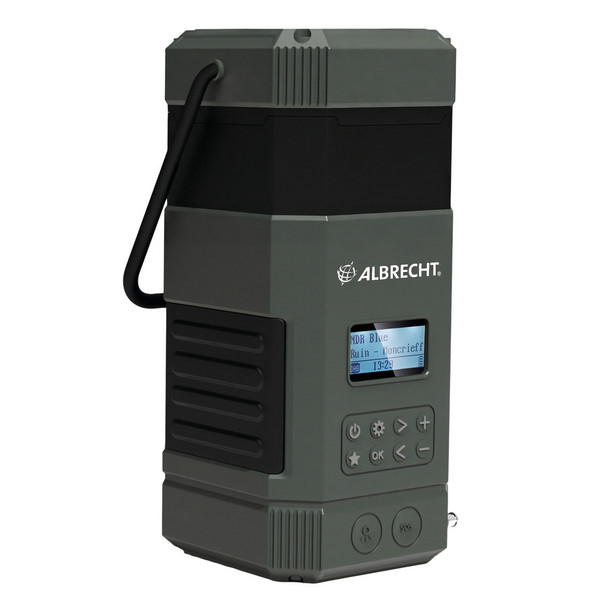 Albrecht DR 114 DAB+ OUTDOOR RADIO WITH CAMPING LAMP - Kurbelradio Ansicht 2