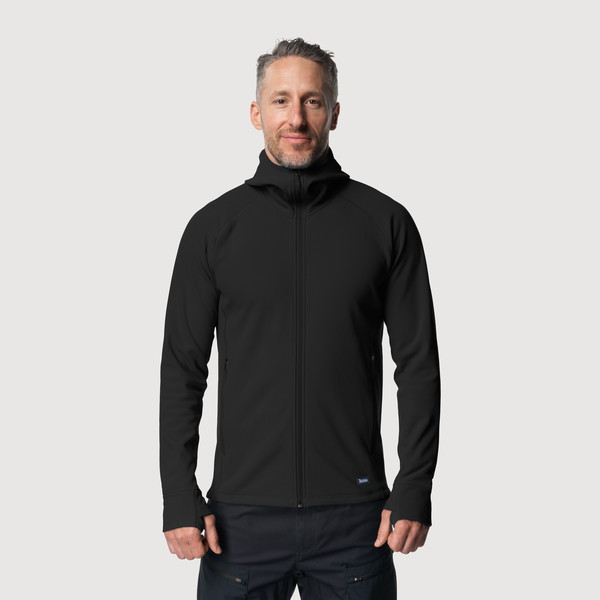Tierra KVALØYA HOOD M Herren - Fleecejacke Ansicht 3