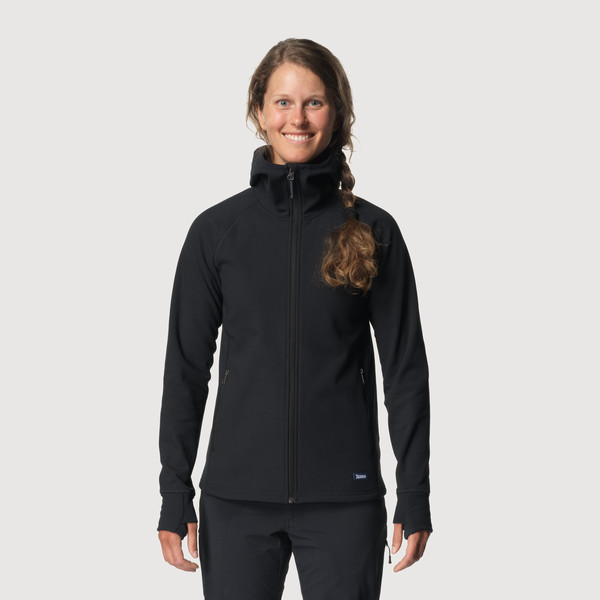 Tierra KVALØYA HOOD W Damen - Fleecejacke Ansicht 3