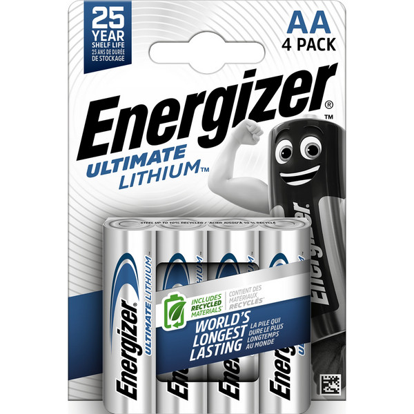 Energizer AA ULTIMATE LITHIUM BATTERIEN - Batterien Ansicht 1