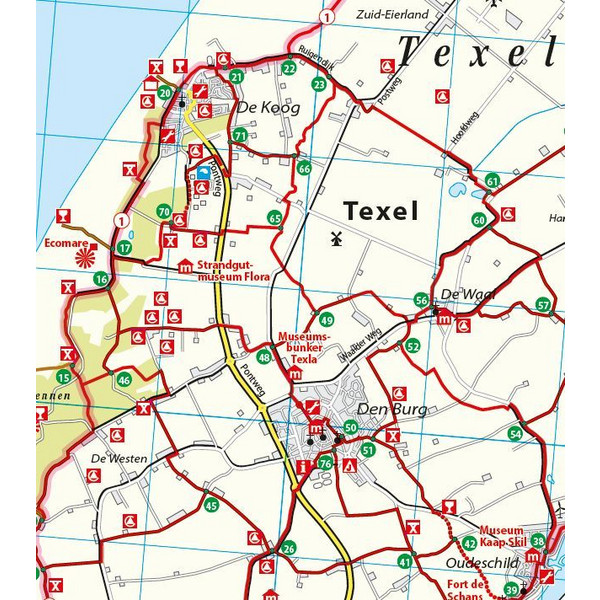 ADFC-REGIONALKARTE NORD-HOLLAND AMSTERDAM - Fahrradkarte Ansicht 2