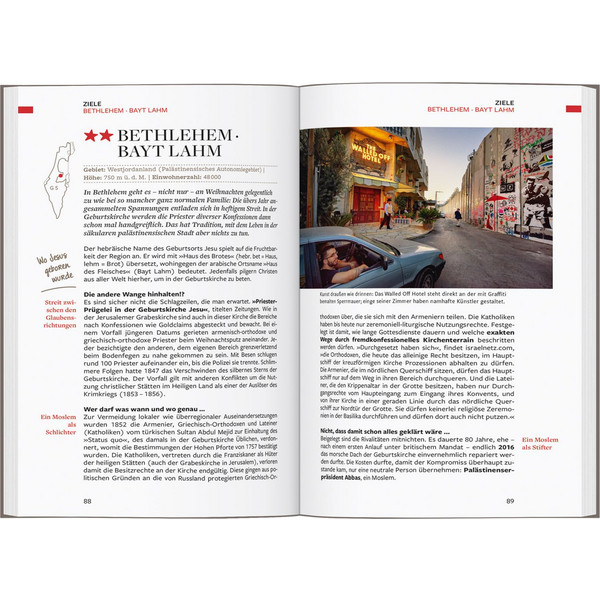 BAEDEKER REISEFÜHRER ISRAEL, PALÄSTINA Ansicht 3