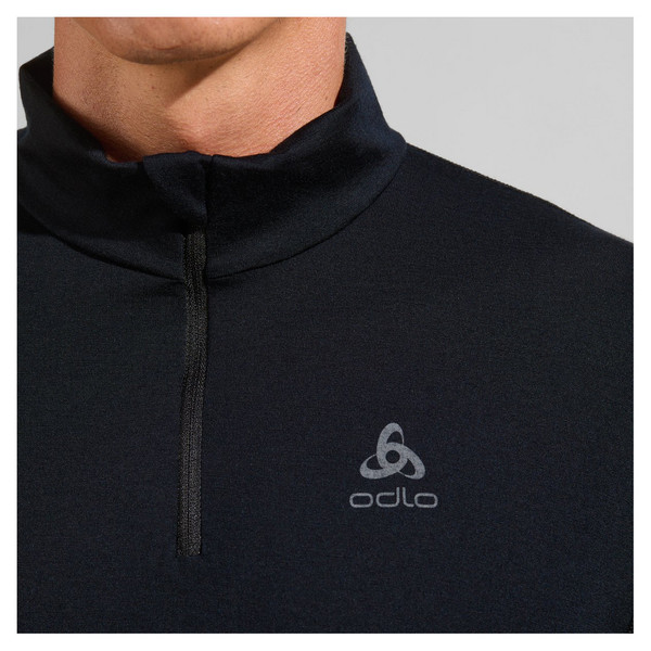 Odlo MERINO 200 BL TOP TURTLE NECK L/S HALF ZIP Herren - Funktionsshirt Ansicht 6