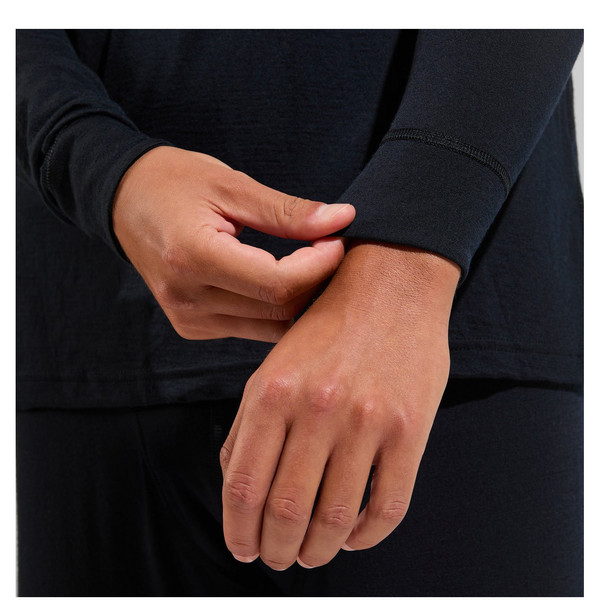 Odlo MERINO 200 BL TOP TURTLE NECK L/S HALF ZIP Herren - Funktionsshirt Ansicht 5