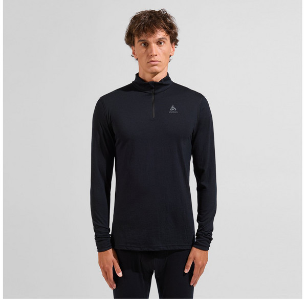 Odlo MERINO 200 BL TOP TURTLE NECK L/S HALF ZIP Herren - Funktionsshirt Ansicht 3