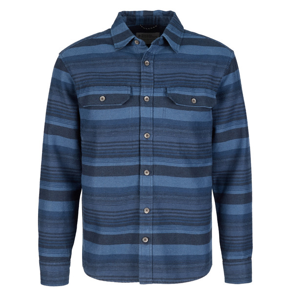 CLOUDS REST HEMP L/S Herren - Outdoor Hemd-OCEANA ALDER STR