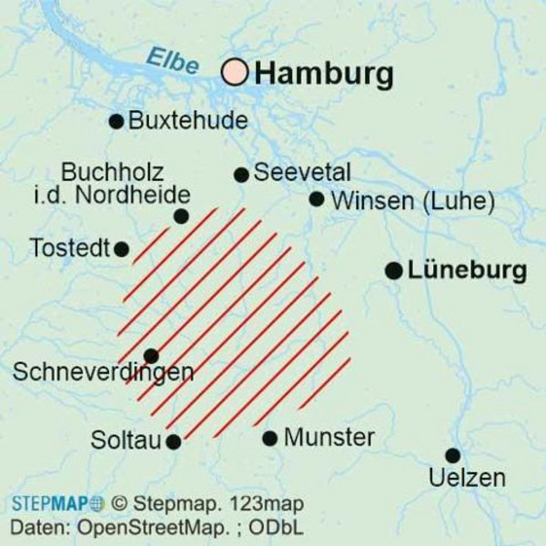 LÜNEBURGER HEIDE - Wanderführer Ansicht 2