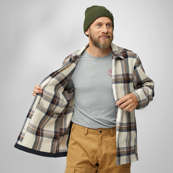 Fjällräven SINGI FLANNEL OVERSHIRT M Herren - Flanellhemd Ansicht 14