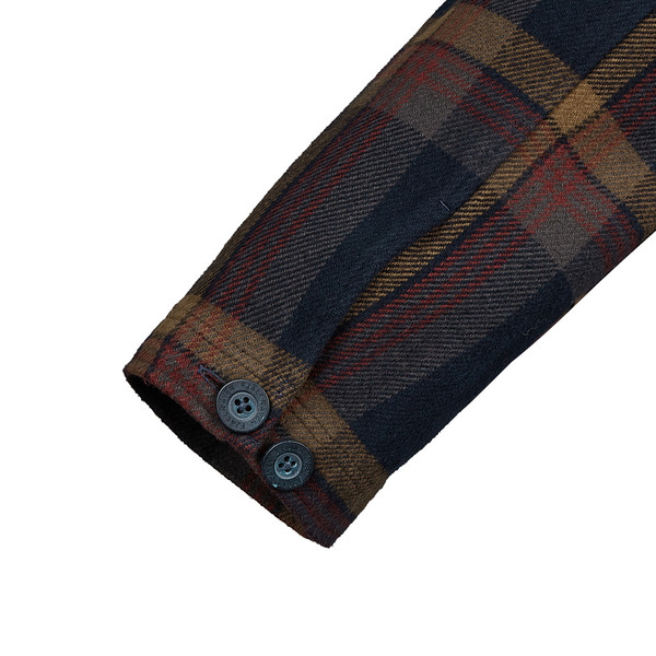 Fjällräven SINGI FLANNEL OVERSHIRT M Herren - Flanellhemd Ansicht 5