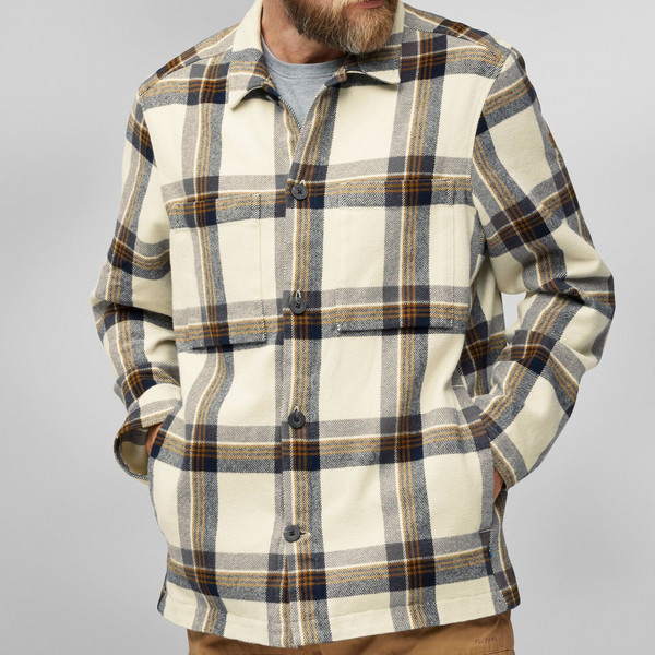 Fjällräven SINGI FLANNEL OVERSHIRT M Herren - Flanellhemd Ansicht 10