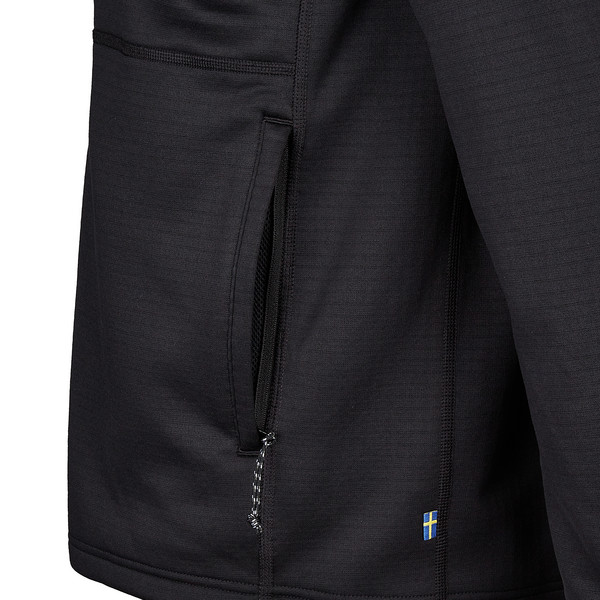 Fjällräven ABISKO GRID FLEECE HOODIE M Herren - Fleecejacke Ansicht 4
