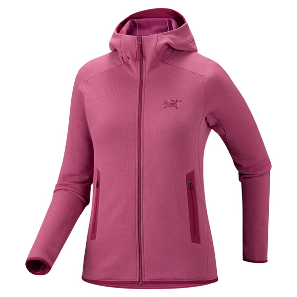 KYANITE HOODY W Damen - Fleecejacke-LT RENEGADE/RENEGADE