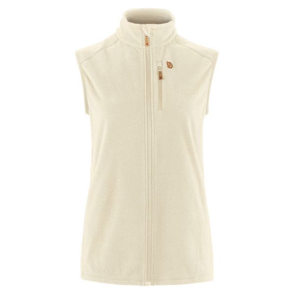 ÖVIK LITE FLEECE VEST W Damen - Fleeceweste-CHALK WHITE