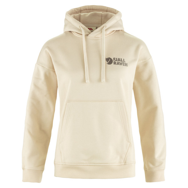 FJÄLLRÄVEN CLASSIC HOODIE W Damen - Hoodie-CHALK WHITE