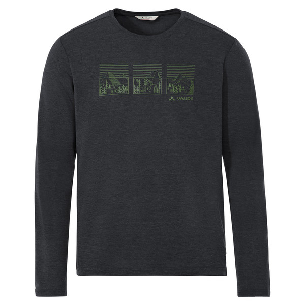 ROSEMOOR LS T-SHIRT III Herren - Langarmshirt-BLACK/THYME