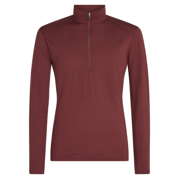 MEN MERINO 200 OASIS LS HALF ZIP Herren - Baselayer-Shirt-PORT