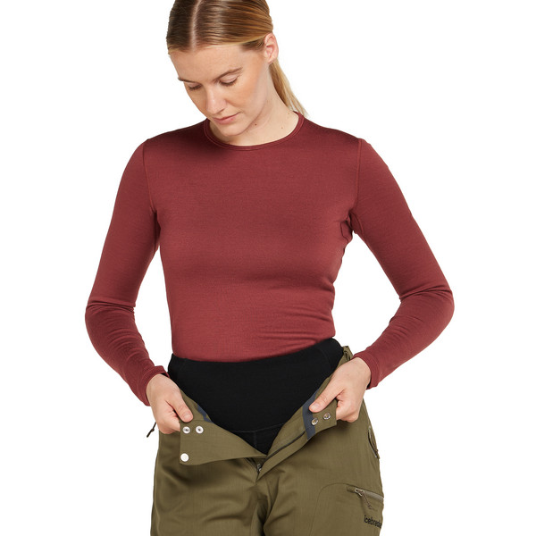 Icebreaker WOMEN MERINO 260 TECH HIGH RISE LEGGINGS Damen - Baselayer-Hose Ansicht 8