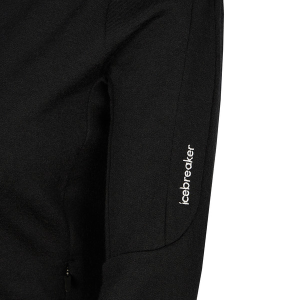 Icebreaker WOMEN MERINO 260 QUANTUM LS ZIP HOODIE Damen - Wolljacke Ansicht 5