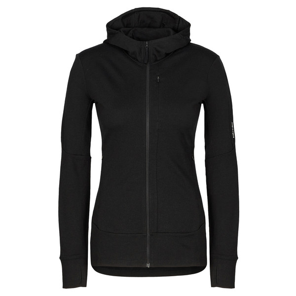 Icebreaker WOMEN MERINO 260 QUANTUM LS ZIP HOODIE Damen - Wolljacke Ansicht 1