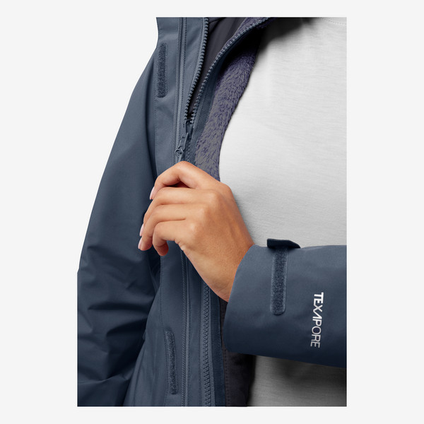 Jack Wolfskin ROTWAND 3IN1 JKT W Damen - Doppeljacke Ansicht 11