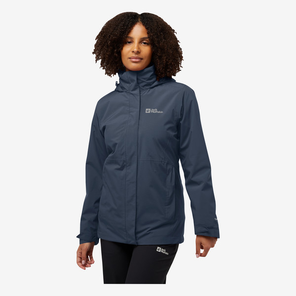 Jack Wolfskin ROTWAND 3IN1 JKT W Damen - Doppeljacke Ansicht 8