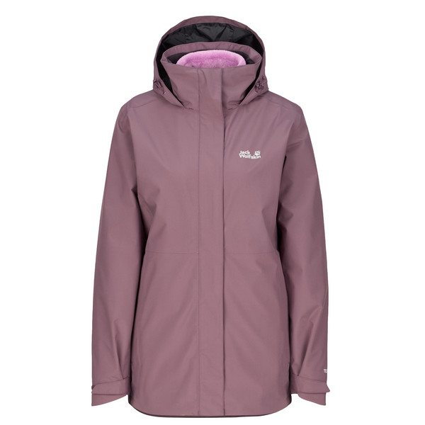 ROTWAND 3IN1 JKT W Damen - Doppeljacke-SHEER PLUM