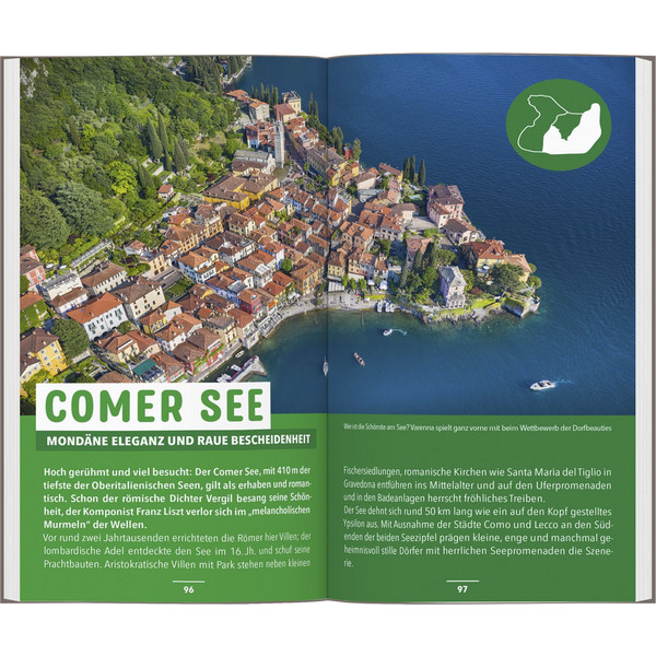 MARCO POLO REISEFÜHRER OBERITALIENISCHE SEEN, LAGO MAGGIORE Ansicht 4