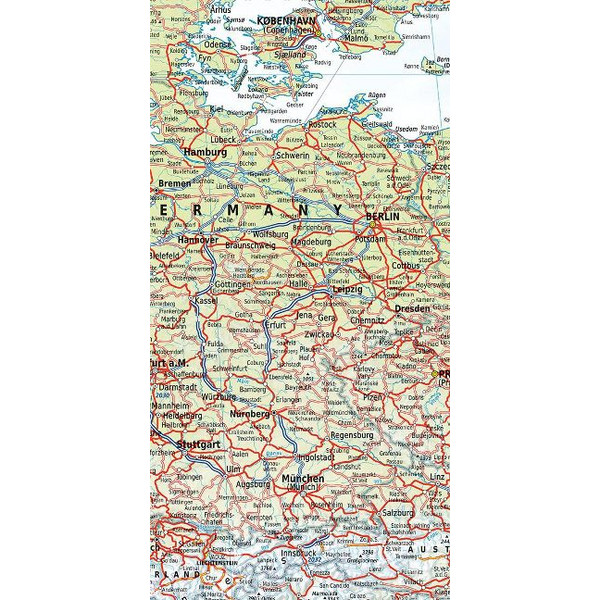 RAILMAP EUROPE 1:5MIO. - Karte Ansicht 2