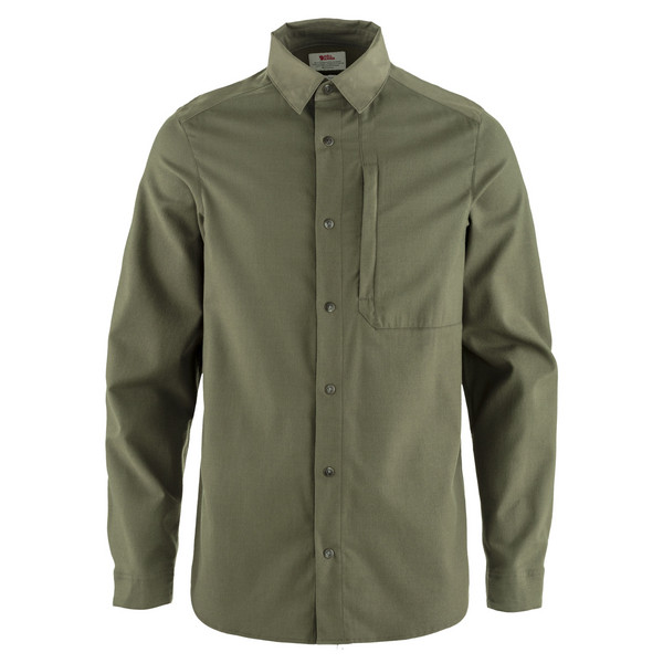 KEB TREKKING SHIRT LS M Herren - Outdoor Hemd-LAUREL GREEN-LAUREL GREEN