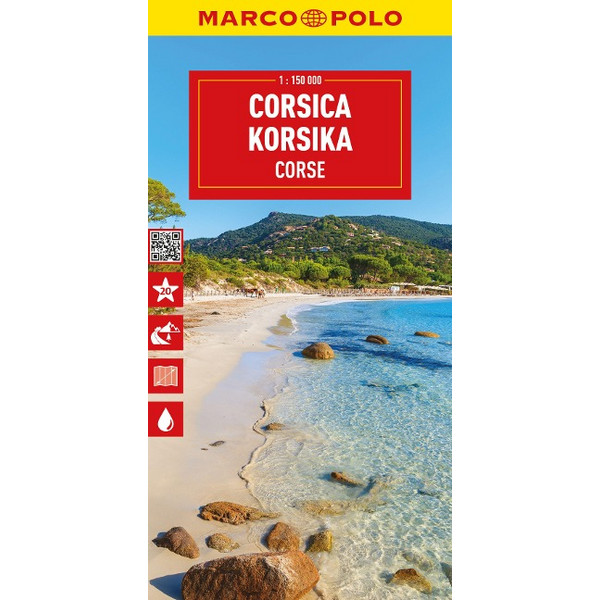 MARCO POLO REISEKARTE KORSIKA 1:150.000 - Straßenkarte Ansicht 1