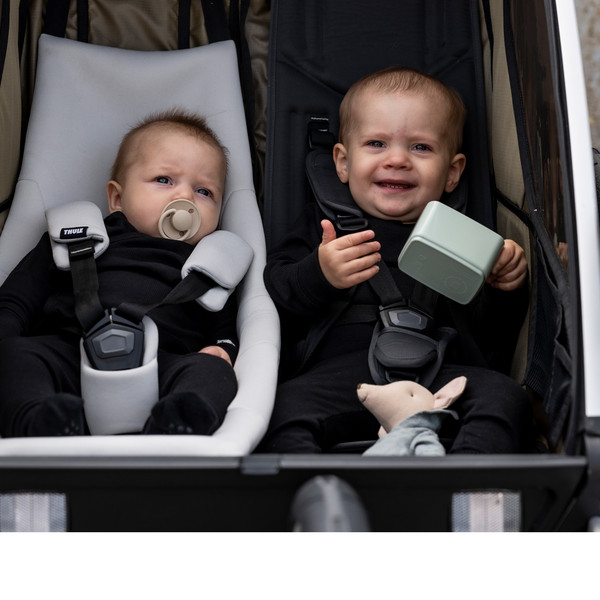 Thule CHARIOT CROSS DOUBLE FADED KHAKI - Fahrradanhänger Ansicht 11