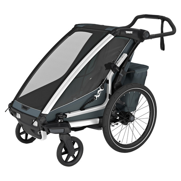Thule CHARIOT CROSS SINGLE DARK SLATE - Fahrradanhänger Ansicht 1