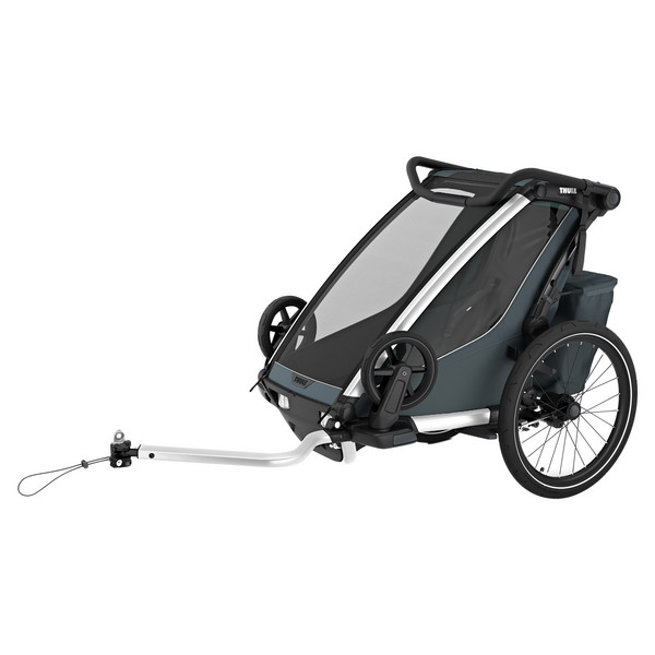 Thule CHARIOT CROSS SINGLE DARK SLATE - Fahrradanhänger Ansicht 2