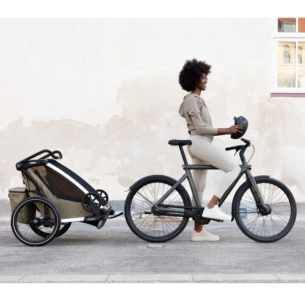 Thule CHARIOT CROSS SINGLE FADED KHAKI - Fahrradanhänger Ansicht 13