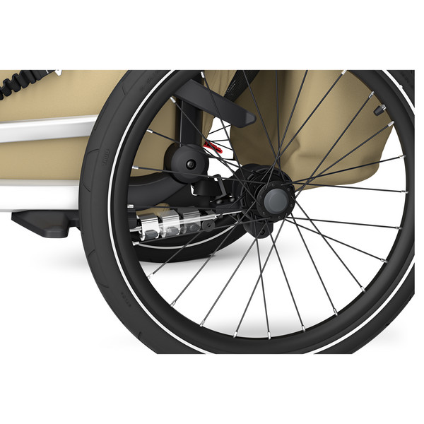 Thule CHARIOT CROSS SINGLE FADED KHAKI - Fahrradanhänger Ansicht 8