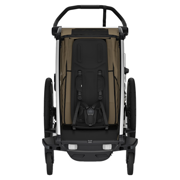 Thule CHARIOT CROSS SINGLE FADED KHAKI - Fahrradanhänger Ansicht 2