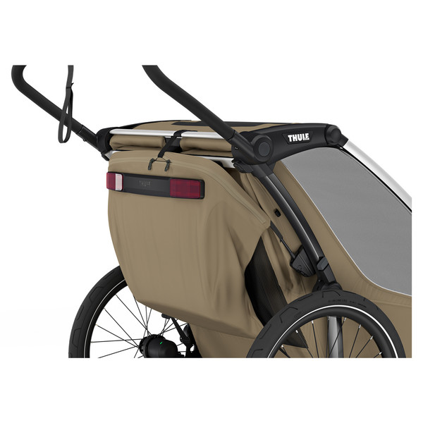 Thule CHARIOT CROSS SINGLE FADED KHAKI - Fahrradanhänger Ansicht 9