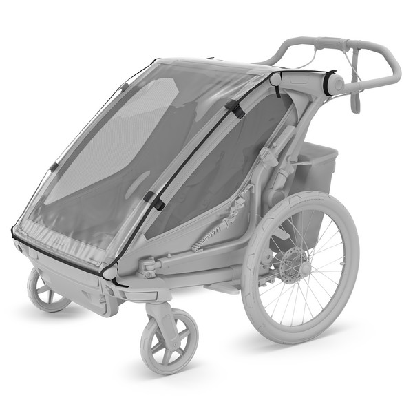 Thule CHARIOT SPORT DOUBLE NATURAL GOLD - Fahrradanhänger Ansicht 8