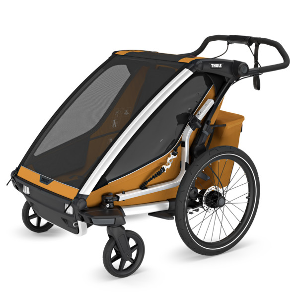 Thule CHARIOT SPORT DOUBLE NATURAL GOLD - Fahrradanhänger Ansicht 1