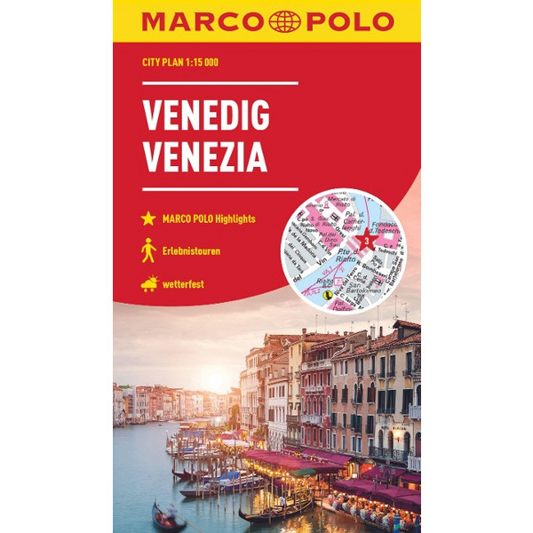 MARCO POLO CITYPLAN VENEDIG 1:5.500 - Stadtplan Ansicht 1