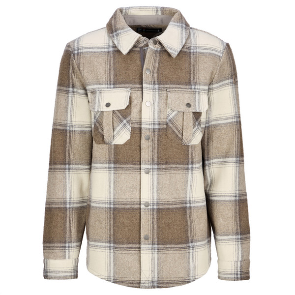 M ANCHOR LINE SHIRT JACKET Herren - Outdoor Hemd-ALMOND PLAID