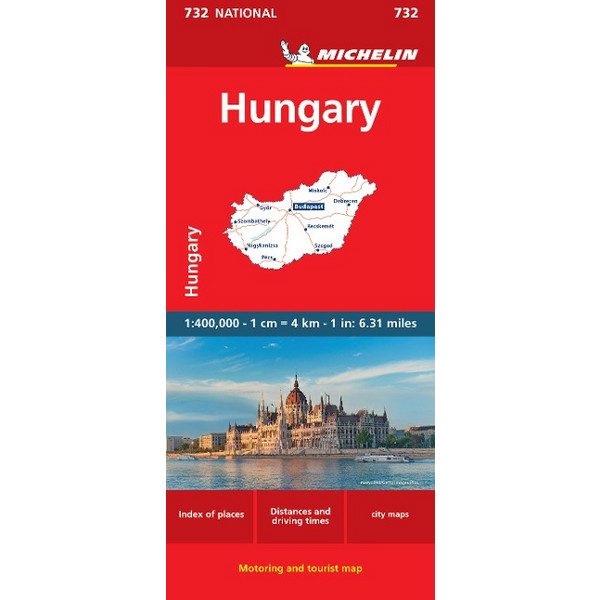 - MICHELIN NATIONAL MAP 732 - Straßenkarte