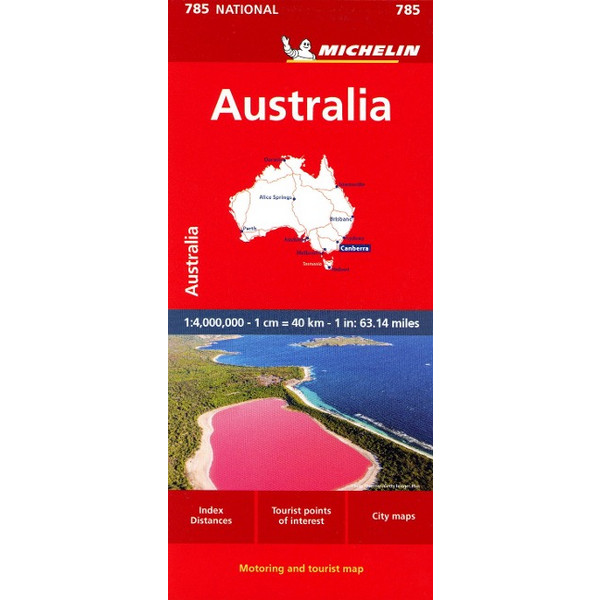 AUSTRALIA MAP 785 - Straßenkarte