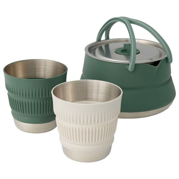 Sea to Summit DETOUR STAINLESS STEEL KETTLE COOK SET - [2P] [3 PIECE] - Kaffeekessel Ansicht 1