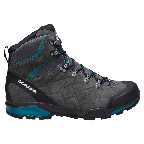 ZG TREK GTX Herren - Trekkingstiefel-TITANIUM/LAKEBLUE