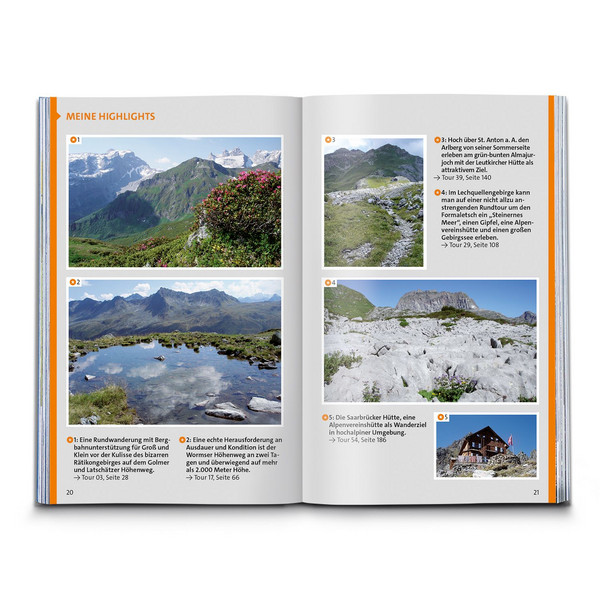 KOMPASS WANDERFÜHRER MONTAFON, ARLBERG, SILVRETTA, 60 TOUREN Ansicht 12